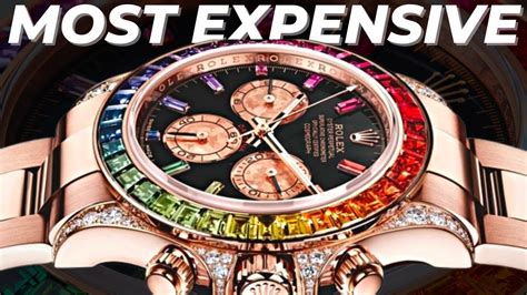 The Most Expensive Rolex Wristwatches Of All Time